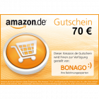 70 € Amazon.de Gutschein